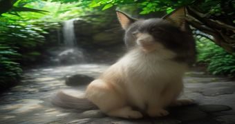 情侣共同享用糖心的温馨场景，两人相对而坐，笑容自然，展现甜蜜的情感连接