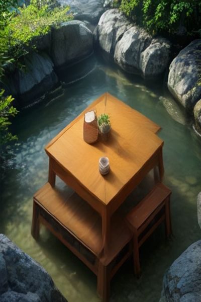 温暖午后阳光下一杯糖心特调饮品放在木质桌面上，背景虚化、色调温柔橙黄，展现糖心的日常仪式感
