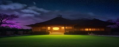 糖心独处减压场景配图，夜晚柔和灯光下的安静独处时光